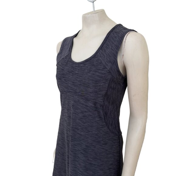 PRANA Performance Stretch Dress in Dark Gray Space Dye SZ M - Picture 3 of 9